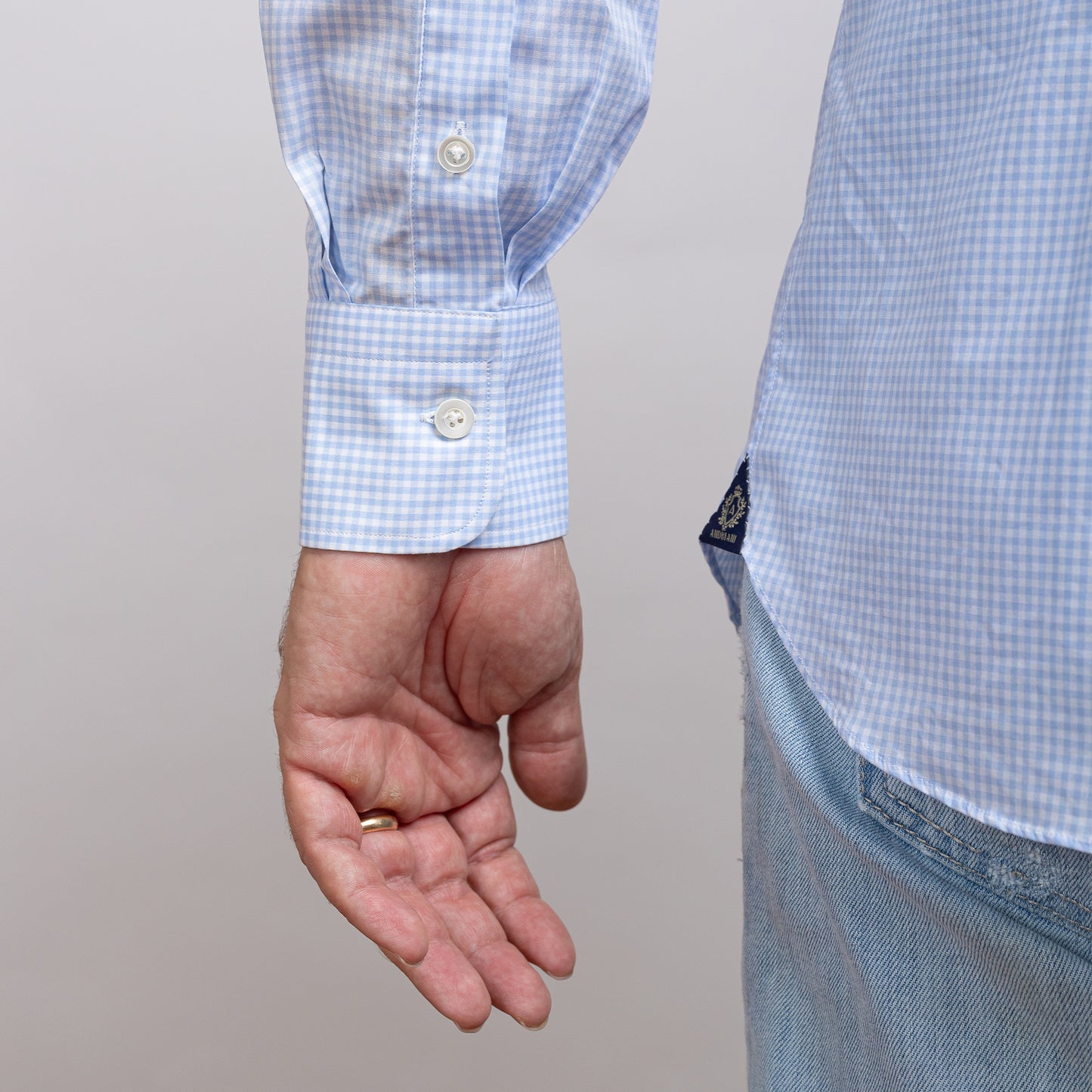 Camicia a Quadretti Piccoli - Vichy – Eleganza Disinvolta